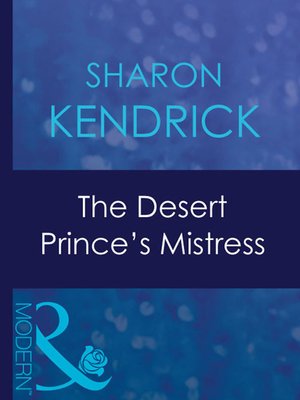 cover image of The Desert Prince's Mistress